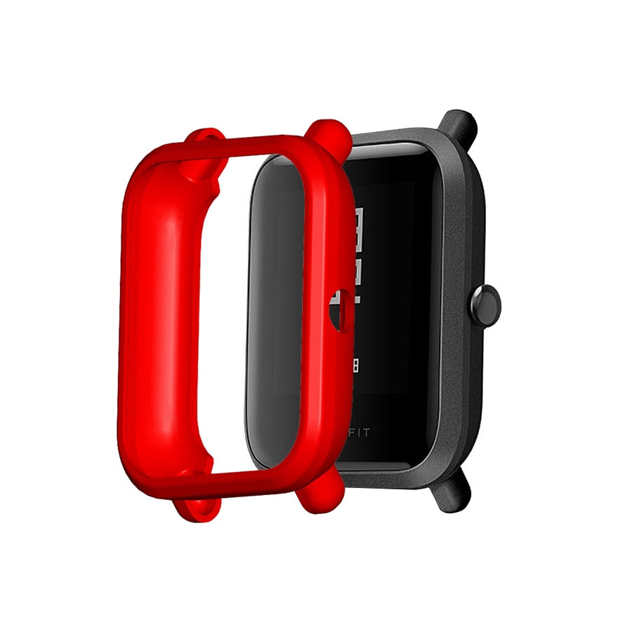 Soft TPU Protection Silicone Case Cover For Huami Amazfit Bip S Watch SmartWatch Watachband Sporting Goods Accessories