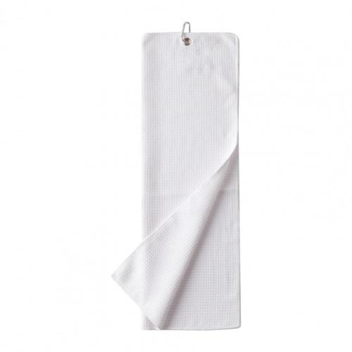 Golf Towel Facial Cleaning Waffle Pattern Hook Featured Quick Dry Soft Microfiber Fitness Gym Towels Sporting Goods